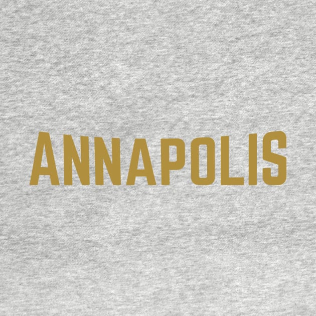 Annapolis City Typography by calebfaires